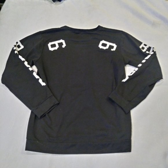 NYC B.Wolves Long sleeve semi sweatshirt top (med) - Picture 2 of 3